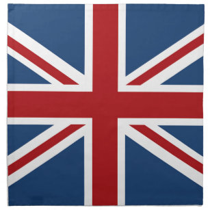 Classic Union Jack UK Flag Napkin