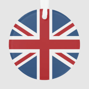 classic Union Jack UK Flag Ornament