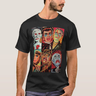 Classic Universal Monsters Graphic  Sarcastic T-Shirt