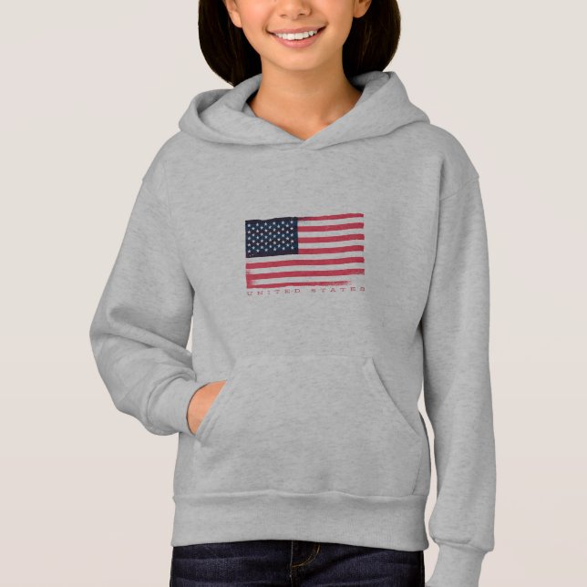 Classic USA Flag Design (Front)