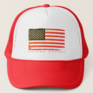 Classic USA Flag design Trucker Hat