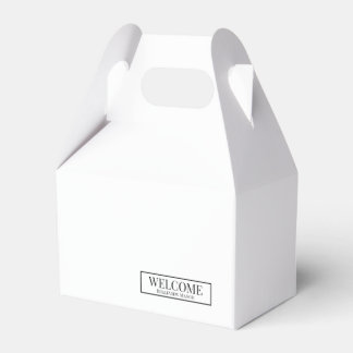 Classic  Vacation Rental Favour Box