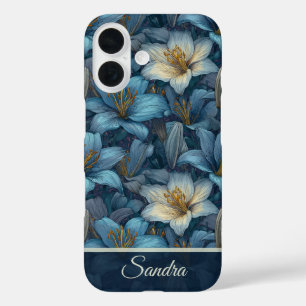 Classic Valentine'S Day Gift Lilies Floral Custom iPhone 16 Case