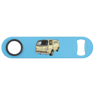 Classic van cartoon illustration