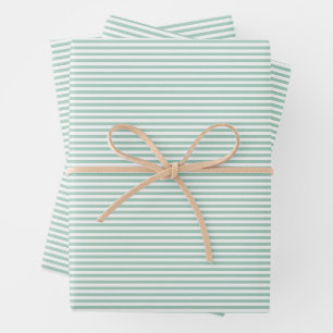 Classic Vertical Pinstripe Seamless Pattern Wrapping Paper Sheet