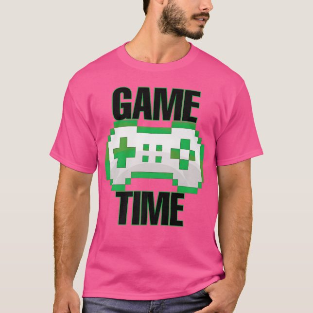 Classic Video Game Controller Clothing funny T-Shirt (Front)