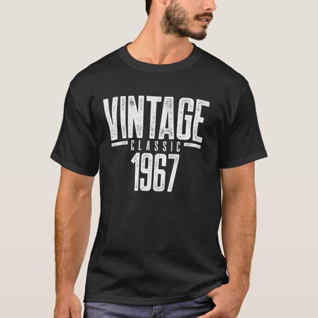 Classic Vintage 1967  1 T-Shirt (Front)