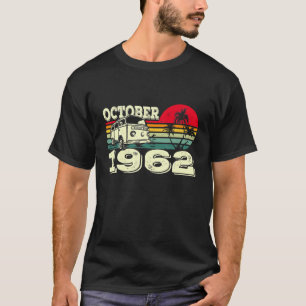Classic Vintage 62'S Caravan Sunset October 1962 B T-Shirt