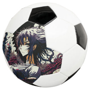 Classic Vintage Anime Girl - 90's Manga Football
