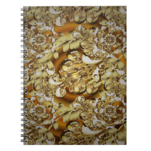 Classic vintage background. Seamless classic vinta Notebook