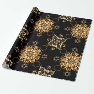 Classic vintage background. Traditional orient orn Wrapping Paper