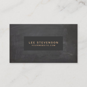Classic Vintage Black Rustic Business Card