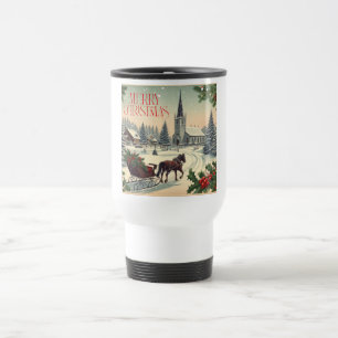 Classic/Vintage Christmas scene Mug