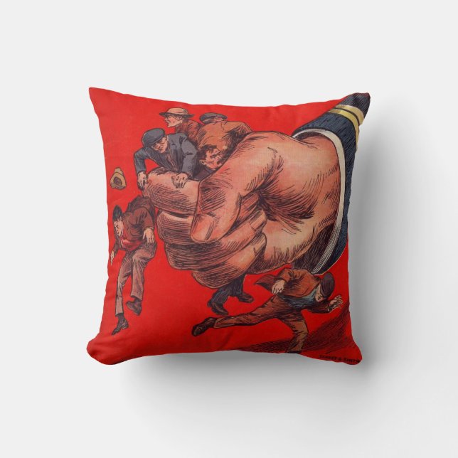 Classic Vintage Comics Cushion (Front)