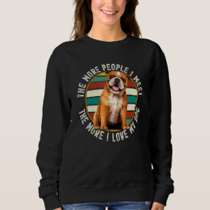 Classic Vintage English Bulldog Sweatshirt