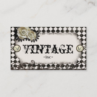 Classic vintage inspired business cards