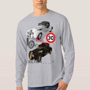 Classic Vintage Motorcade with Traffic Signals T-Shirt