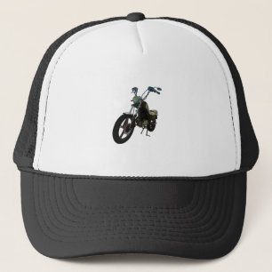 Classic Vintage Motorcycle Trucker Hat