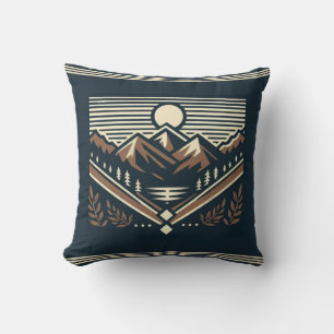 Classic/vintage outdoors/wilderness cushion