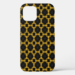 Classic vintage pattern. Design elements luxury, S iPhone 12 Case