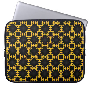 Classic vintage pattern. Design elements luxury, S Laptop Sleeve
