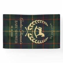 Classic Vintage Polo Horse Party Baby Shower