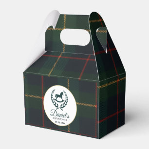 Classic Vintage Polo Horse Party Baby Shower Favour Box