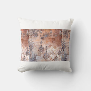 Classic vintage print with patchwork, paisley elem cushion