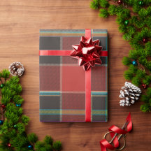Classic Vintage Red Buffalo Plaid Christmas