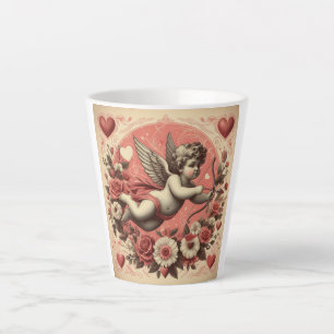 Classic/Vintage/Retro Cupid Valentine's day Latte Mug