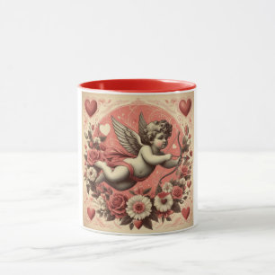 Classic/Vintage/Retro Cupid Valentine's day Mug