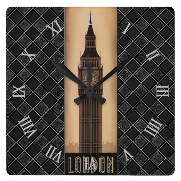 Big Ben Wall Clocks Zazzle Uk 9485