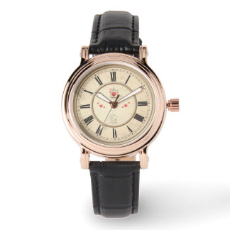 Classic Vintage Roman Numerals Wristwatch