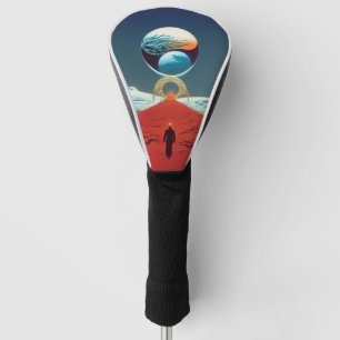 Classic Vintage Science Fiction Fantasy Portal Golf Head Cover