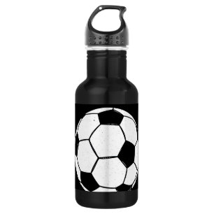 Classic Vintage Soccer Ball Distressed Sports Illu 532 Ml Water Bottle