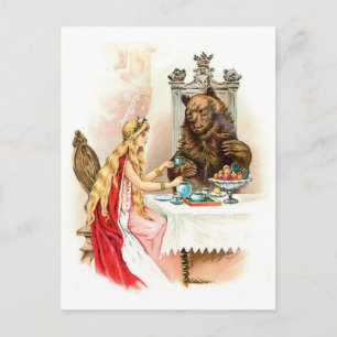 Classic Vintage Storybook Postcard