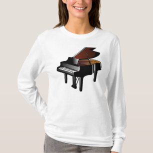 Classic Vintage Technical Grand Piano Art T-Shirt