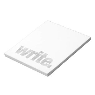 Classic Vintage Technical Typewriter Art Notepad