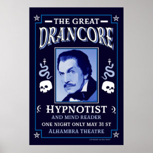 Classic vintage victorian Hypnotist Poster