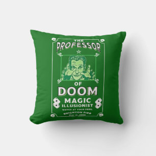 Classic vintage victorian Magic Show   Cushion