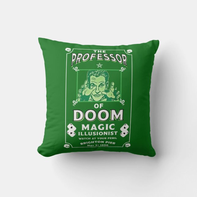 Classic vintage victorian Magic Show   Cushion (Front)