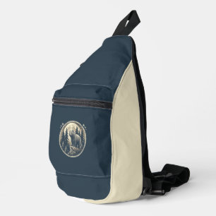 Classic/vintage wilderness bear sling bag