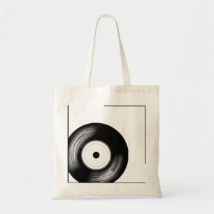 Classic Vinyl Disc Tote Bag