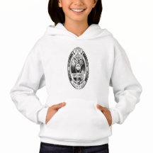 Classic Vinyl & Music Vintage Kids Pullover Hoodie