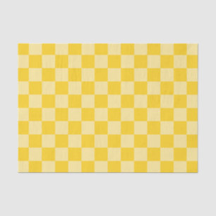 Classic visual magenta checkerboard tissue paper