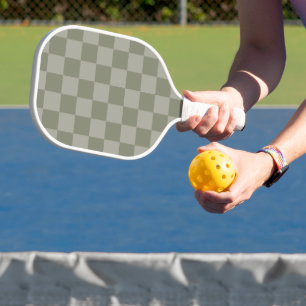 Classic visual magenta chequerboard pickleball pa paddle