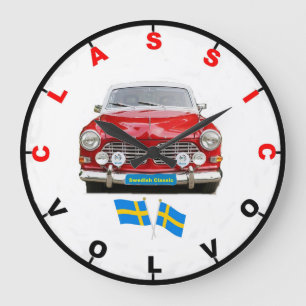 Classic Volvo Wall Clock