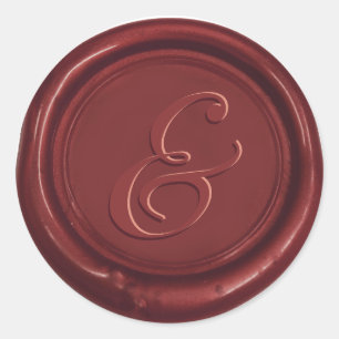 Classic Wedding Ampersand Wax Seal