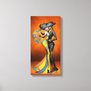 Classic Wedding Anniversary Plaque – Elegant Gift  Canvas Print