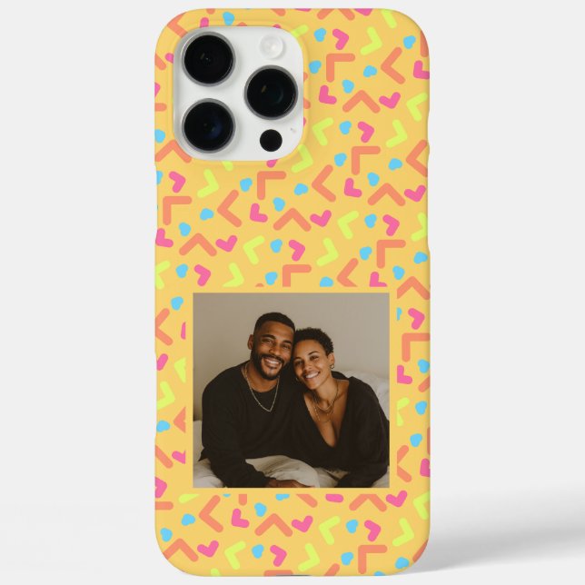 Classic Wedding Gift Ideas Memphis Pattern  Case-Mate iPhone Case (Back)